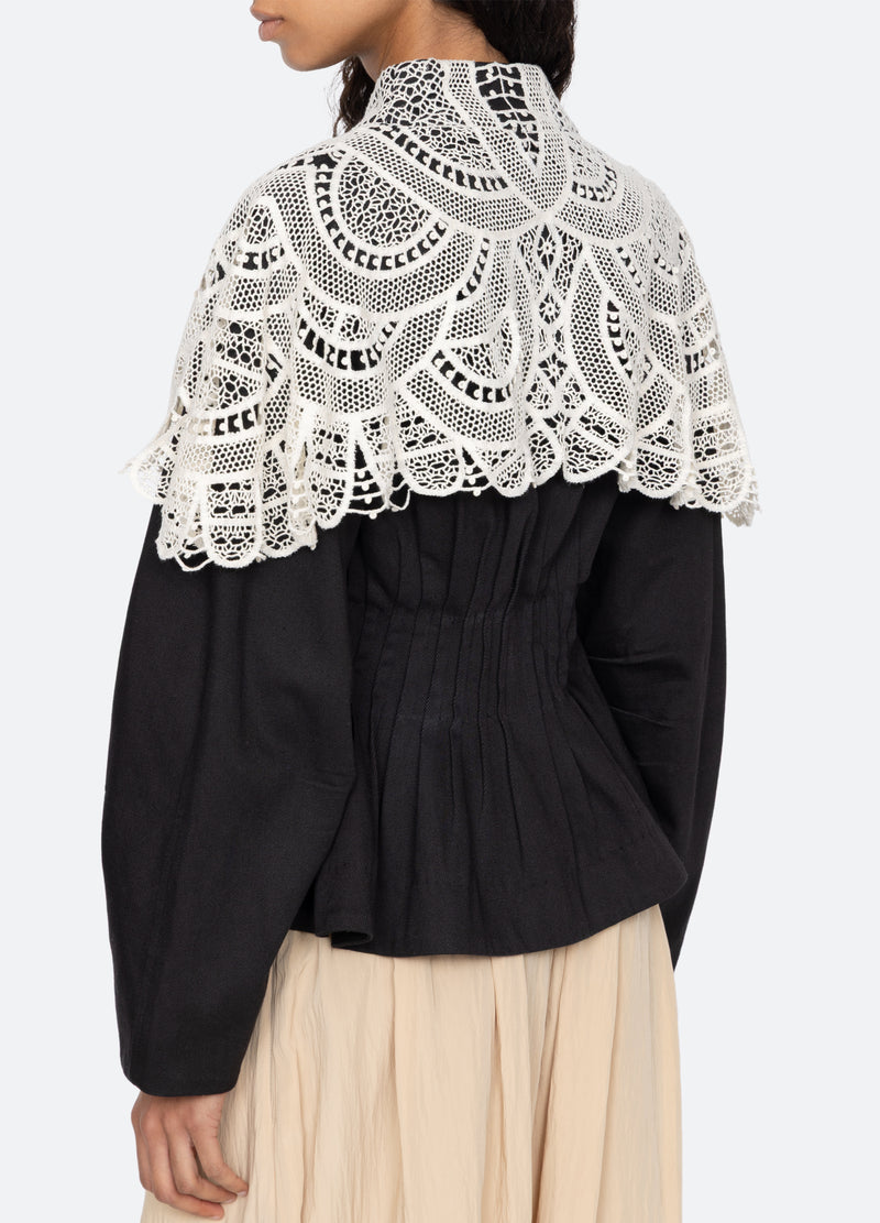 black-alina jacket-detail view 2 - 9