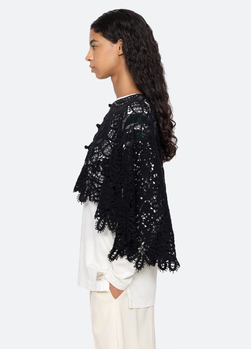 black-alina cape-side view - 11