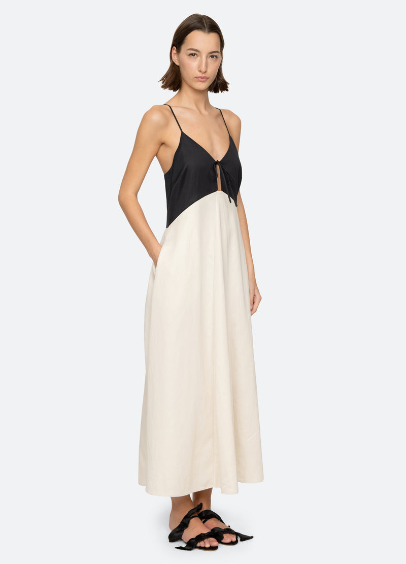multi-angelina dress-three quarter view - 6
