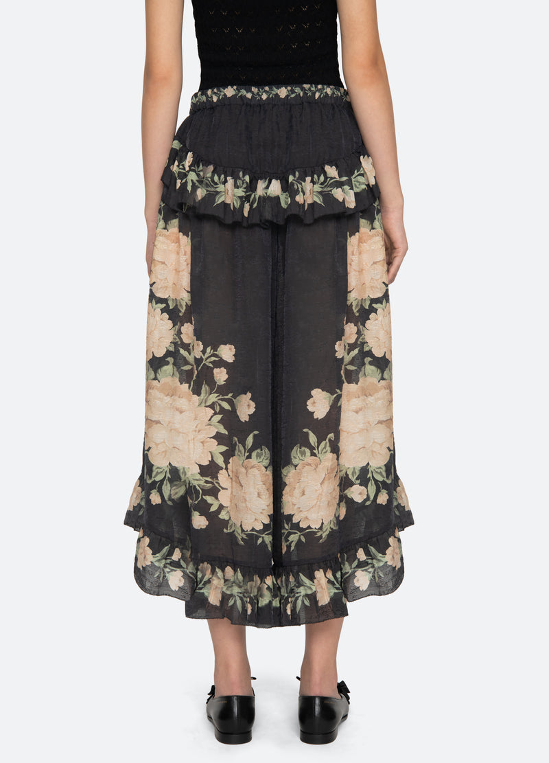 black-christina pants-back view - 5
