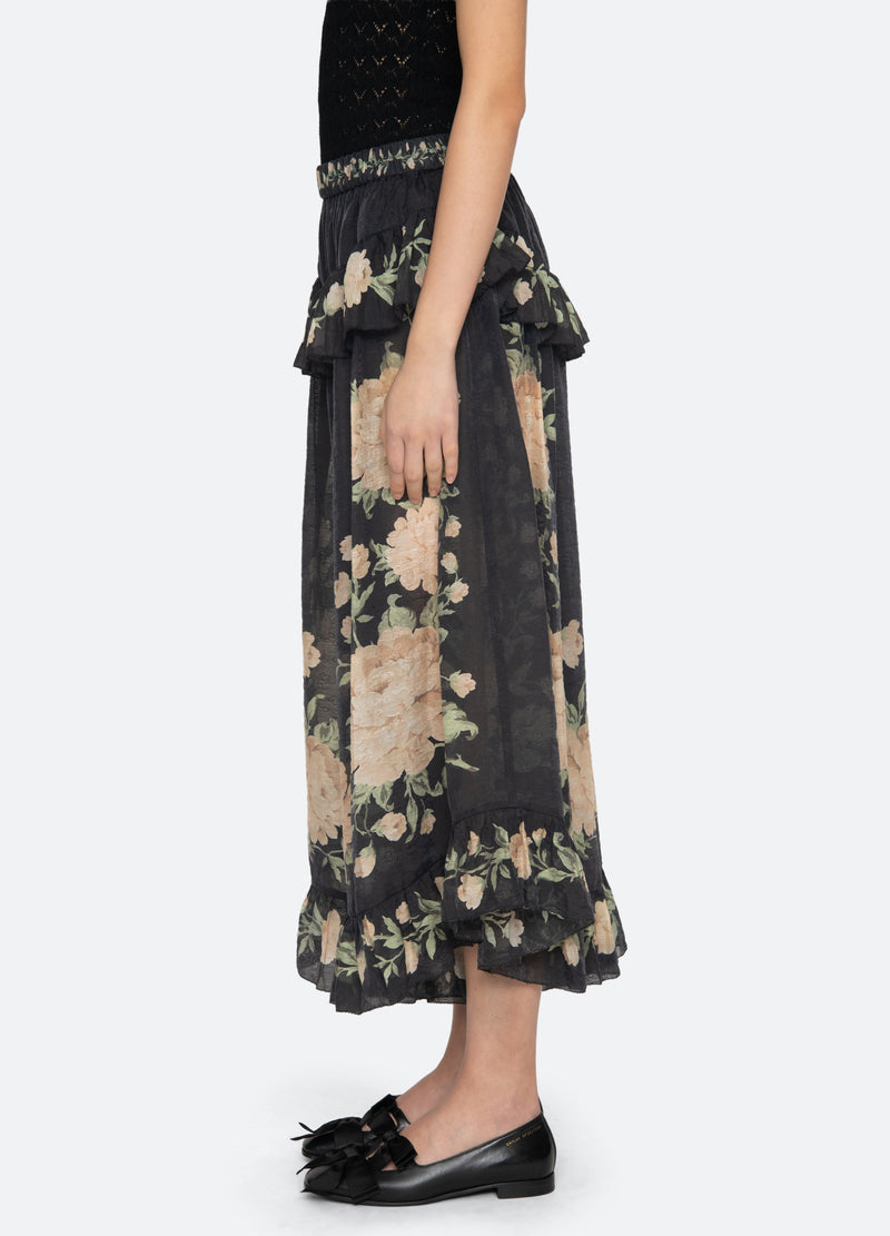 black-christina pants-side view - 6
