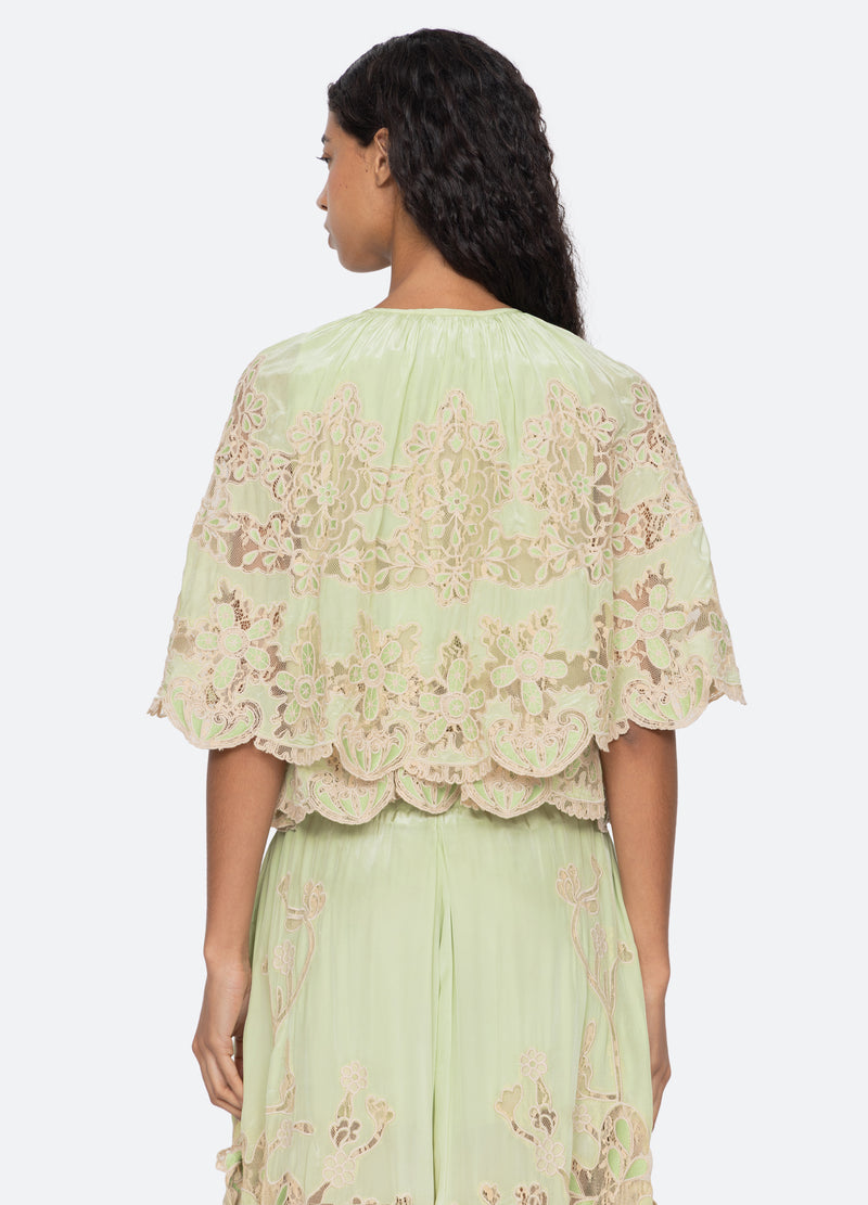 green-gracelyn top-back view - 3