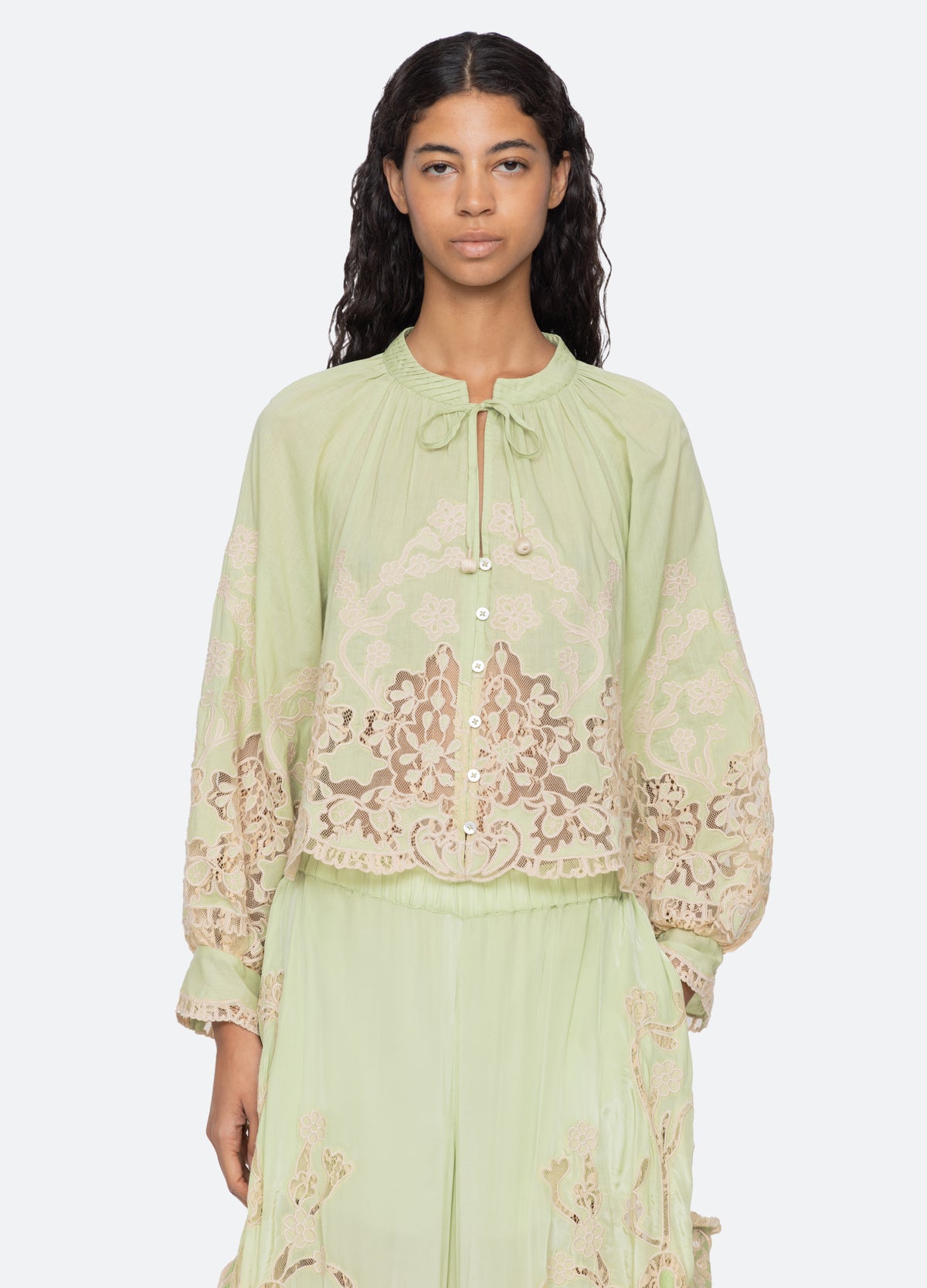 green-gracelyn l/s top-front view - 8