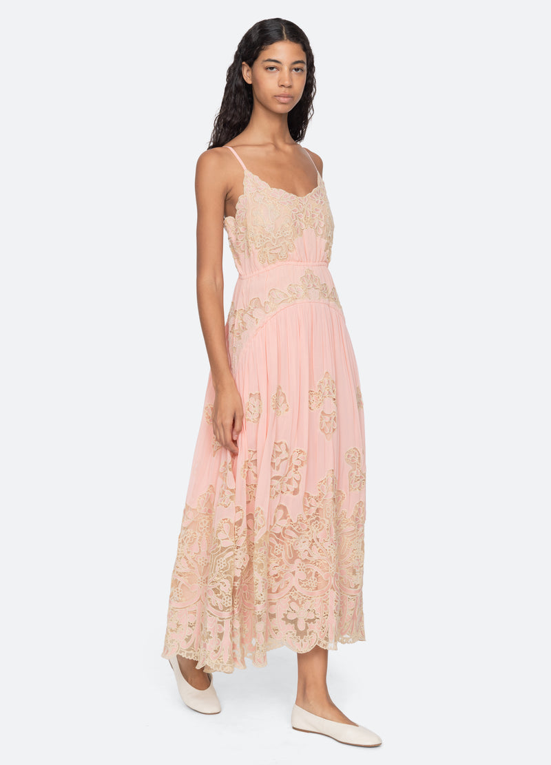pink-gracelyn dress-walking view - 15