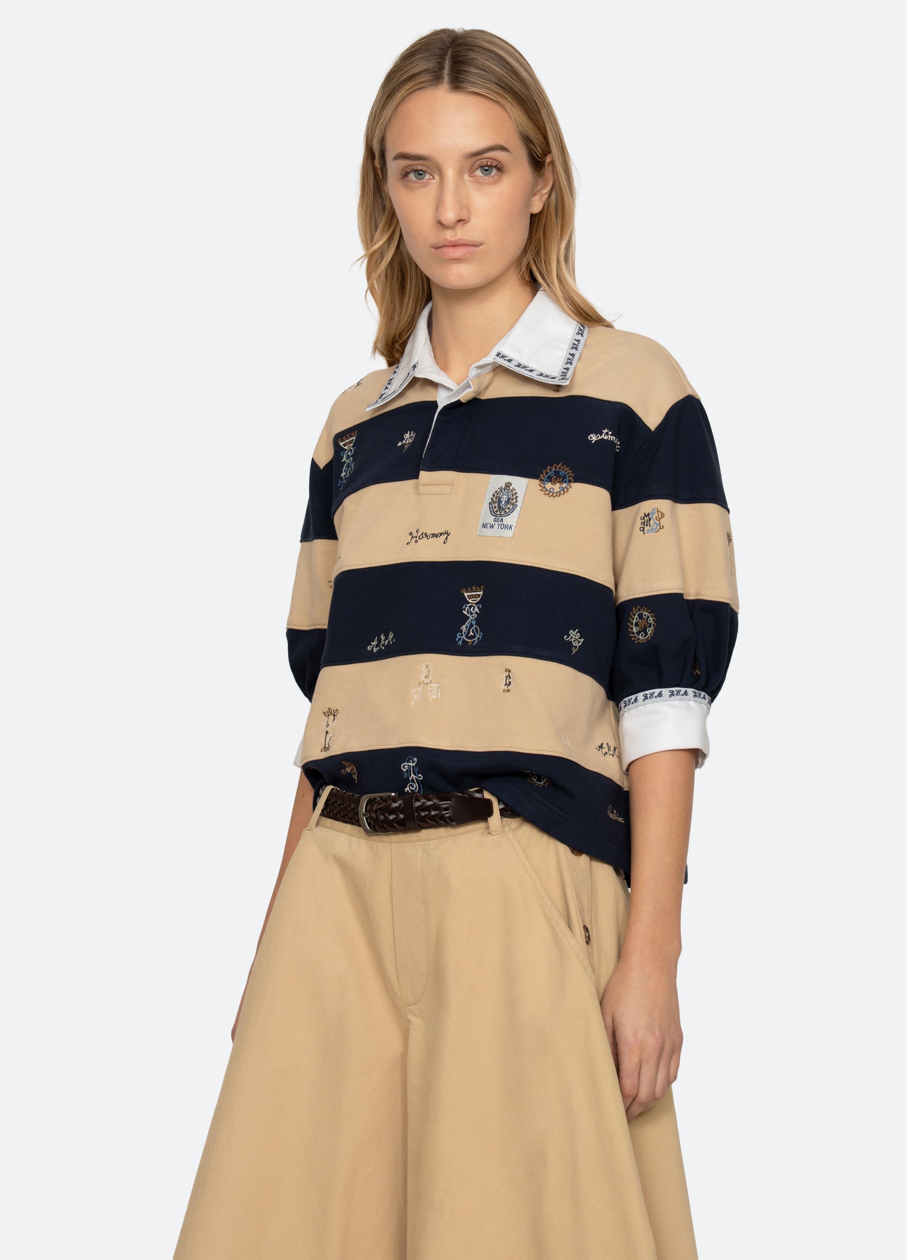 Juliet Rugby Top – Sea, New York