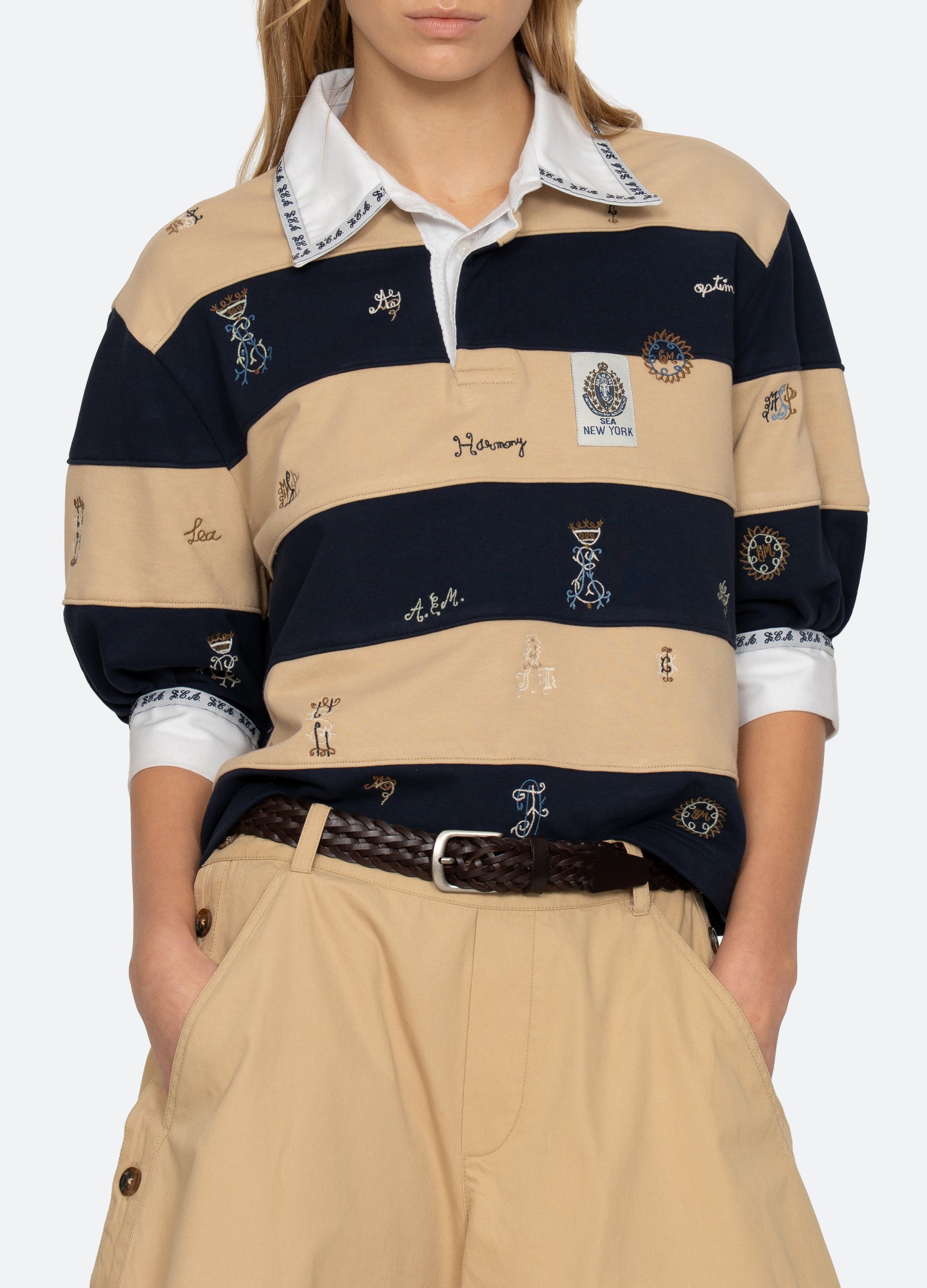 Juliet Rugby Top – Sea, New York