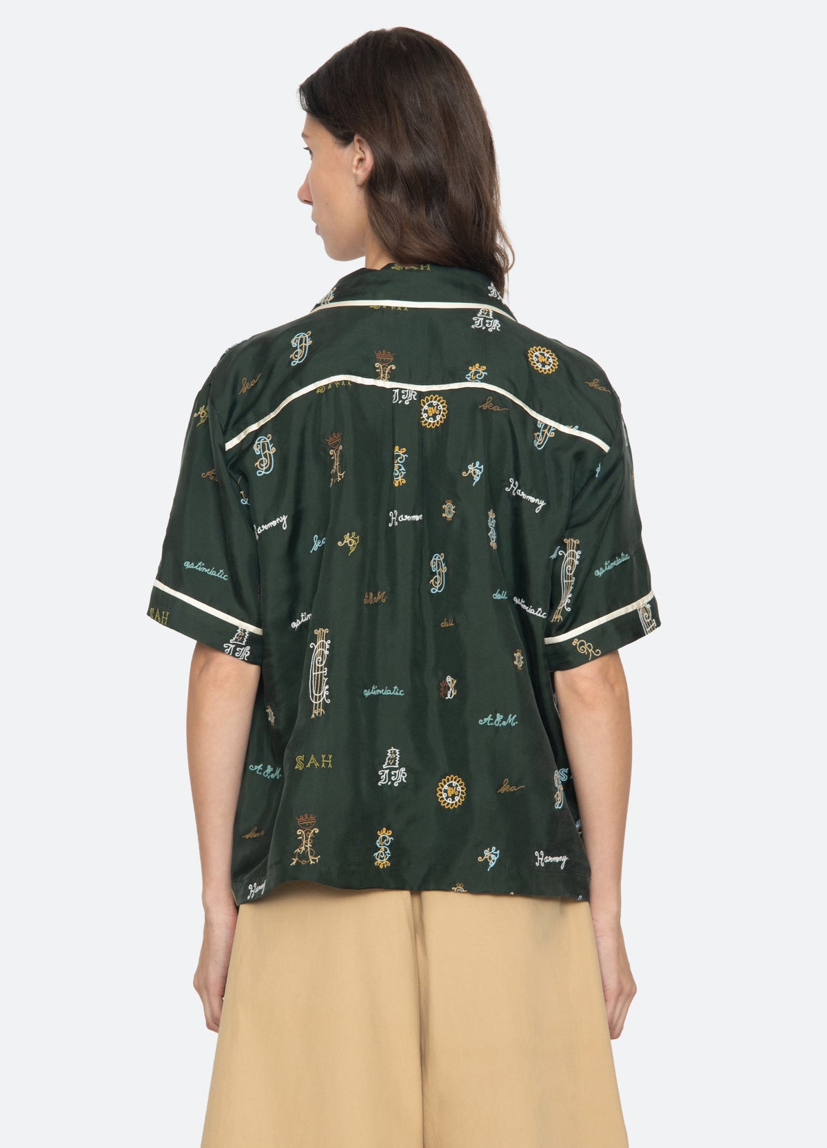 green-juliet s/s top-back view - 3