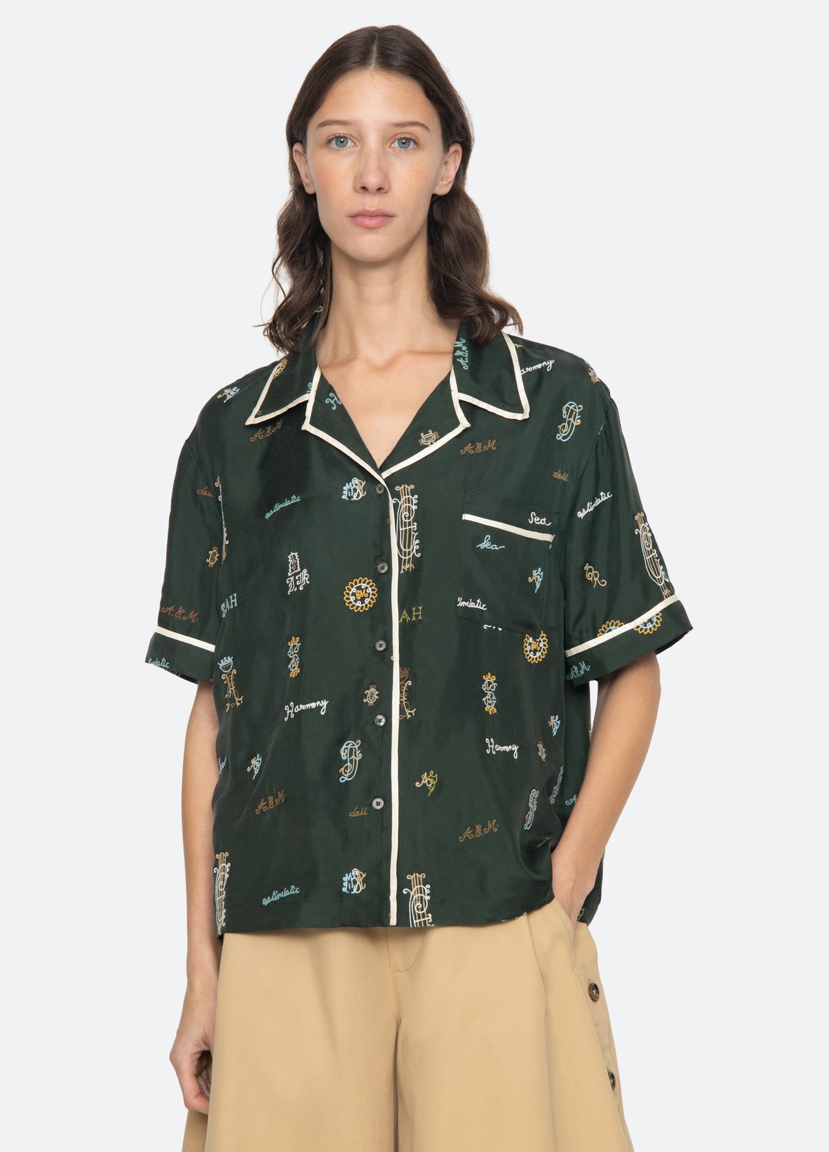 green-juliet s/s top-front view 2 - 6
