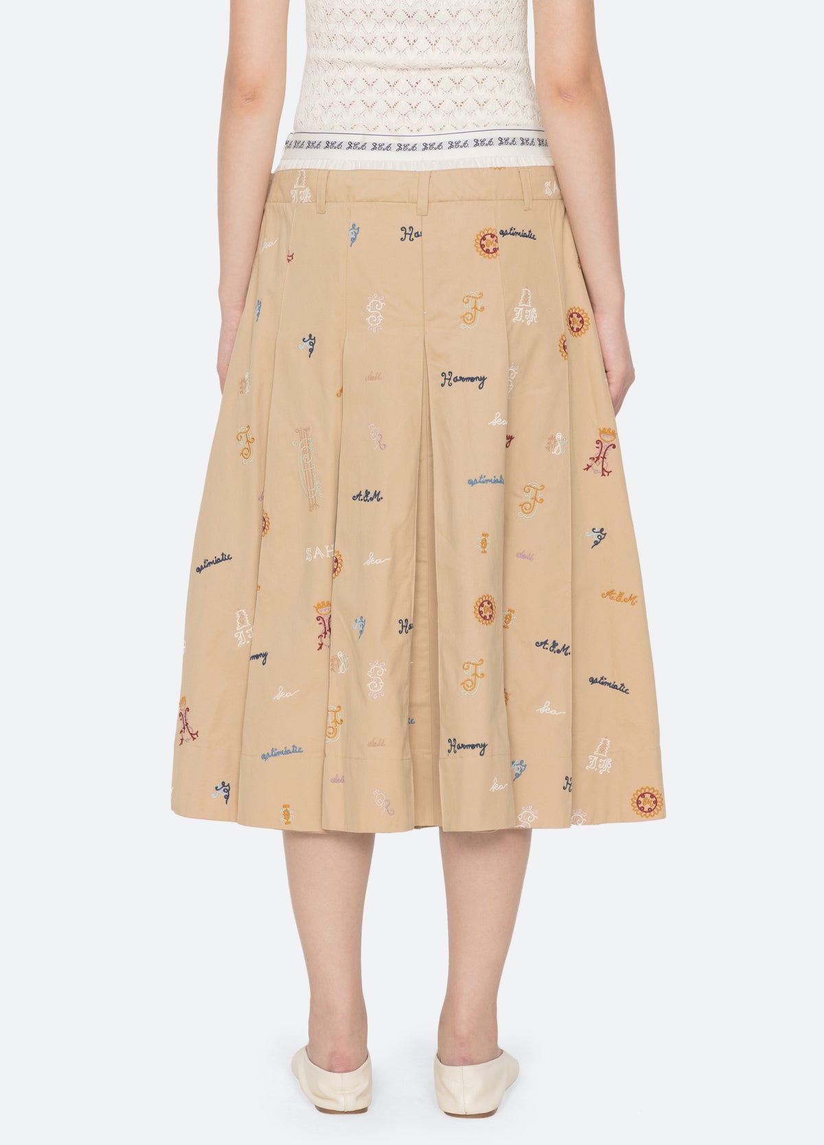 camel-juliet skirt-back view - 11