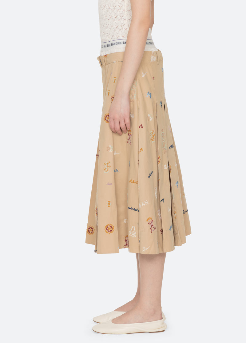 camel-juliet skirt-side view - 12