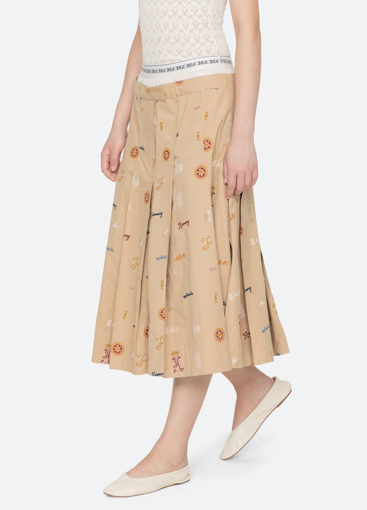 camel-juliet skirt-walking view - 9