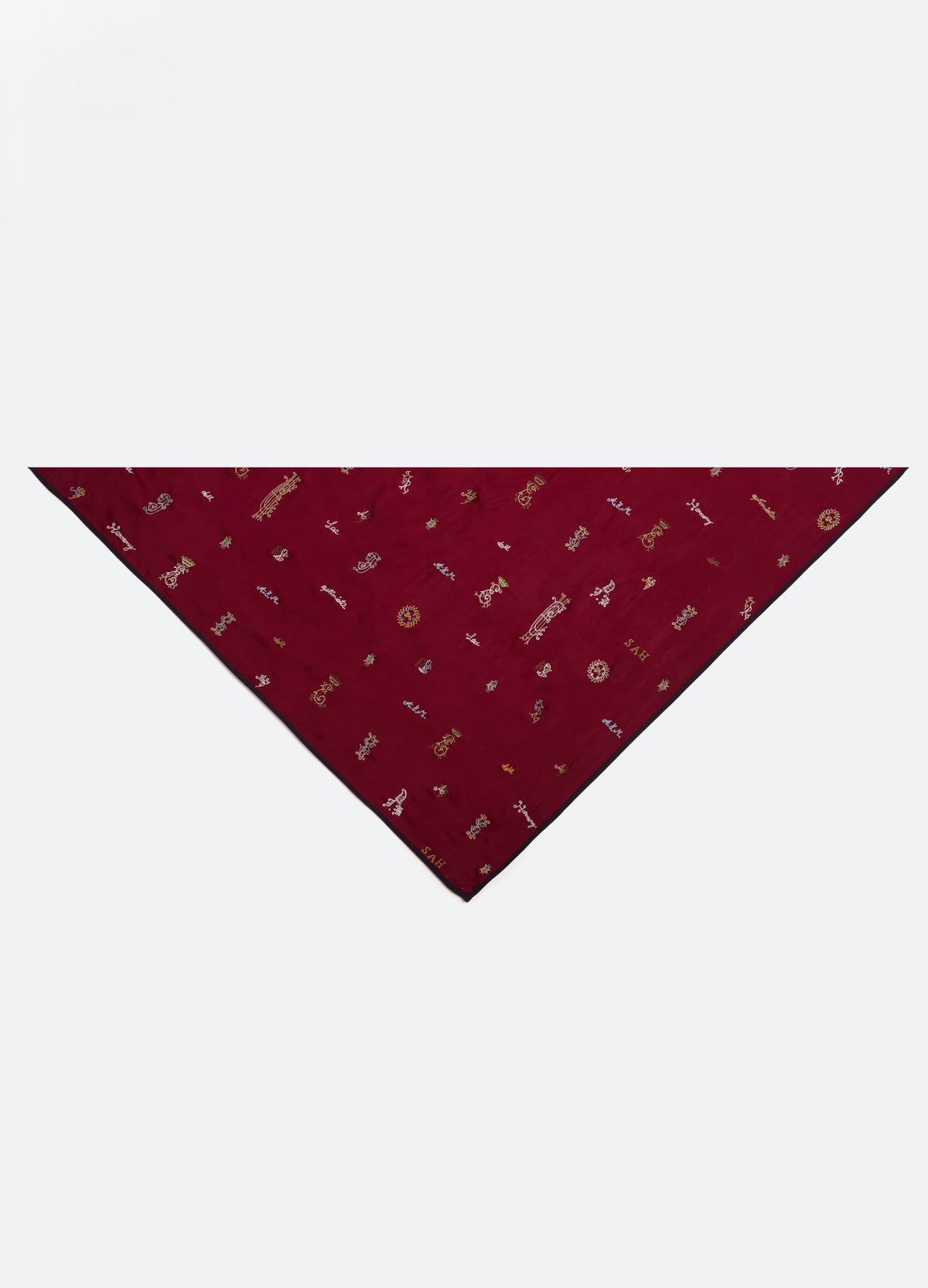 bordeaux-juliet scarf-feature view - 9