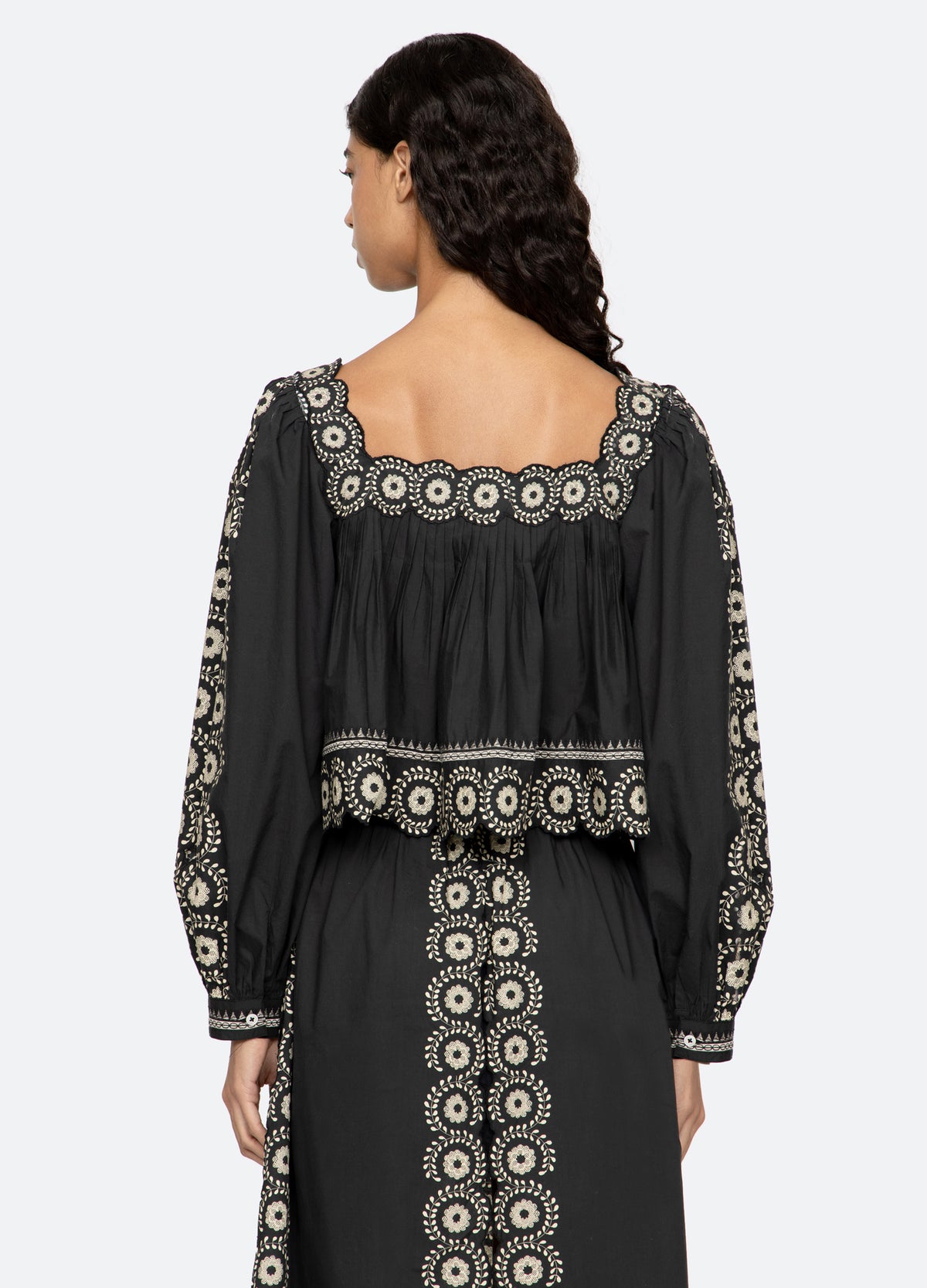 black-mirabel top-back view - 2