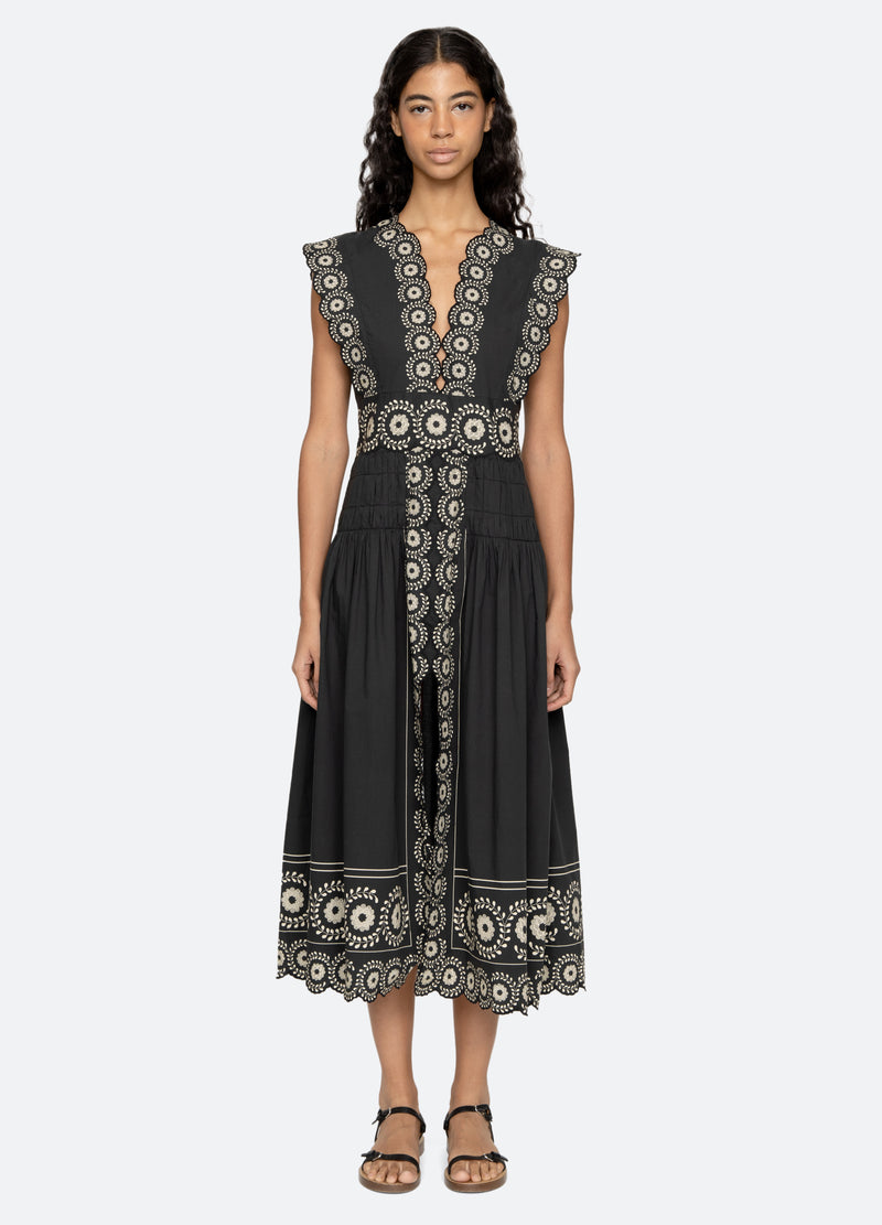 Mirabel Dress 00 / Black | Women