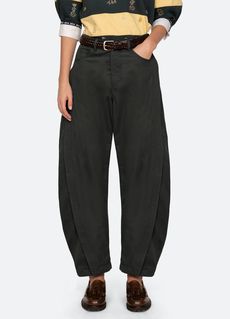green-odessa pants-front view - 6