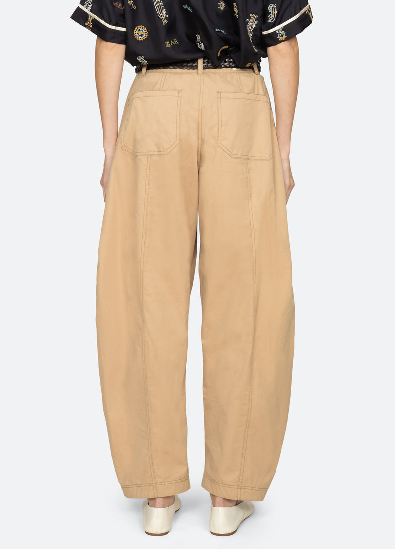 khaki-odessa pants-back view - 3