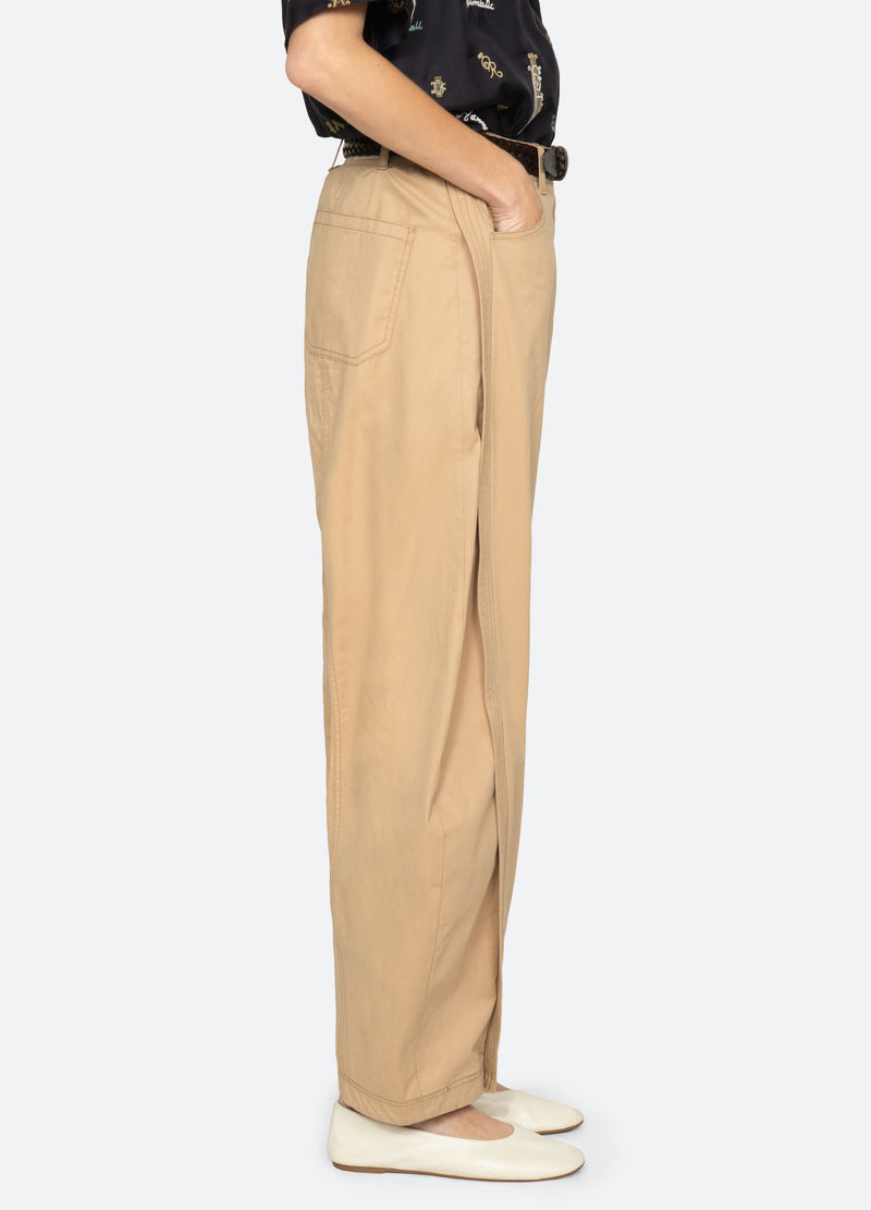 khaki-odessa pants-side view - 4