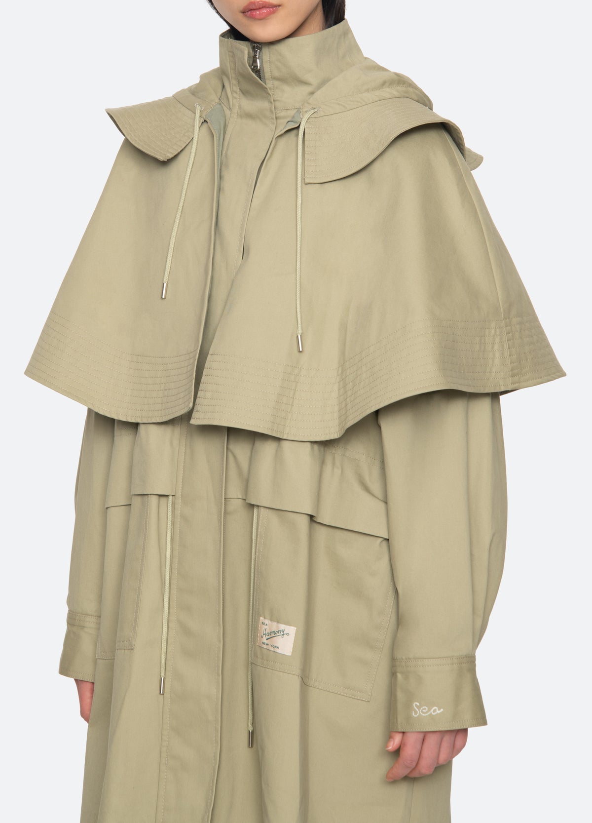 taupe-odessa coat-detail view - 7