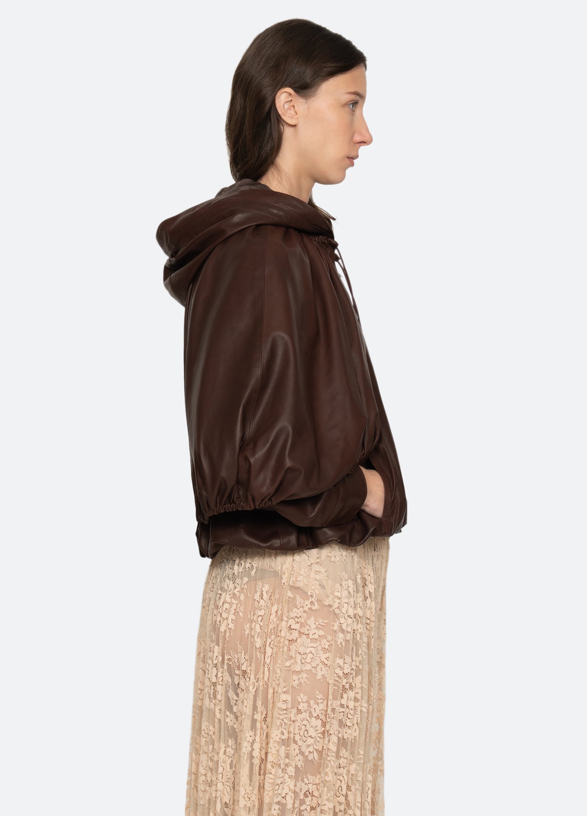 brown-thampson jacket-side view - 4