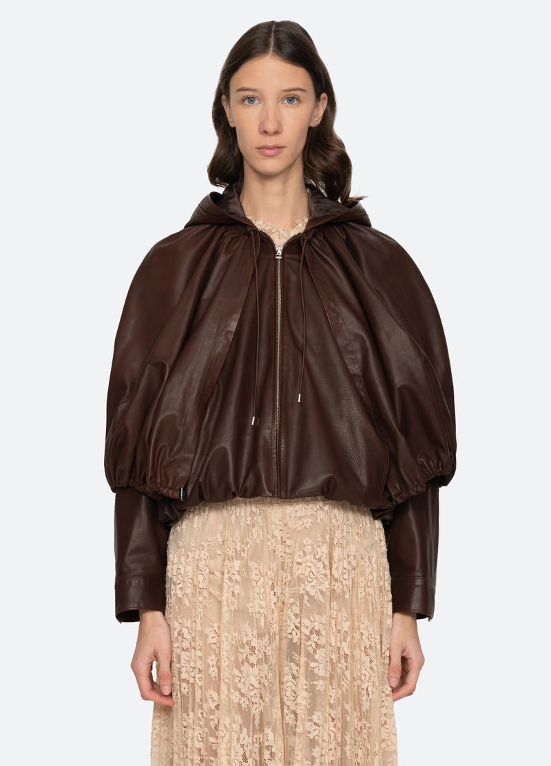 brown-thampson jacket-front view 2 - 6