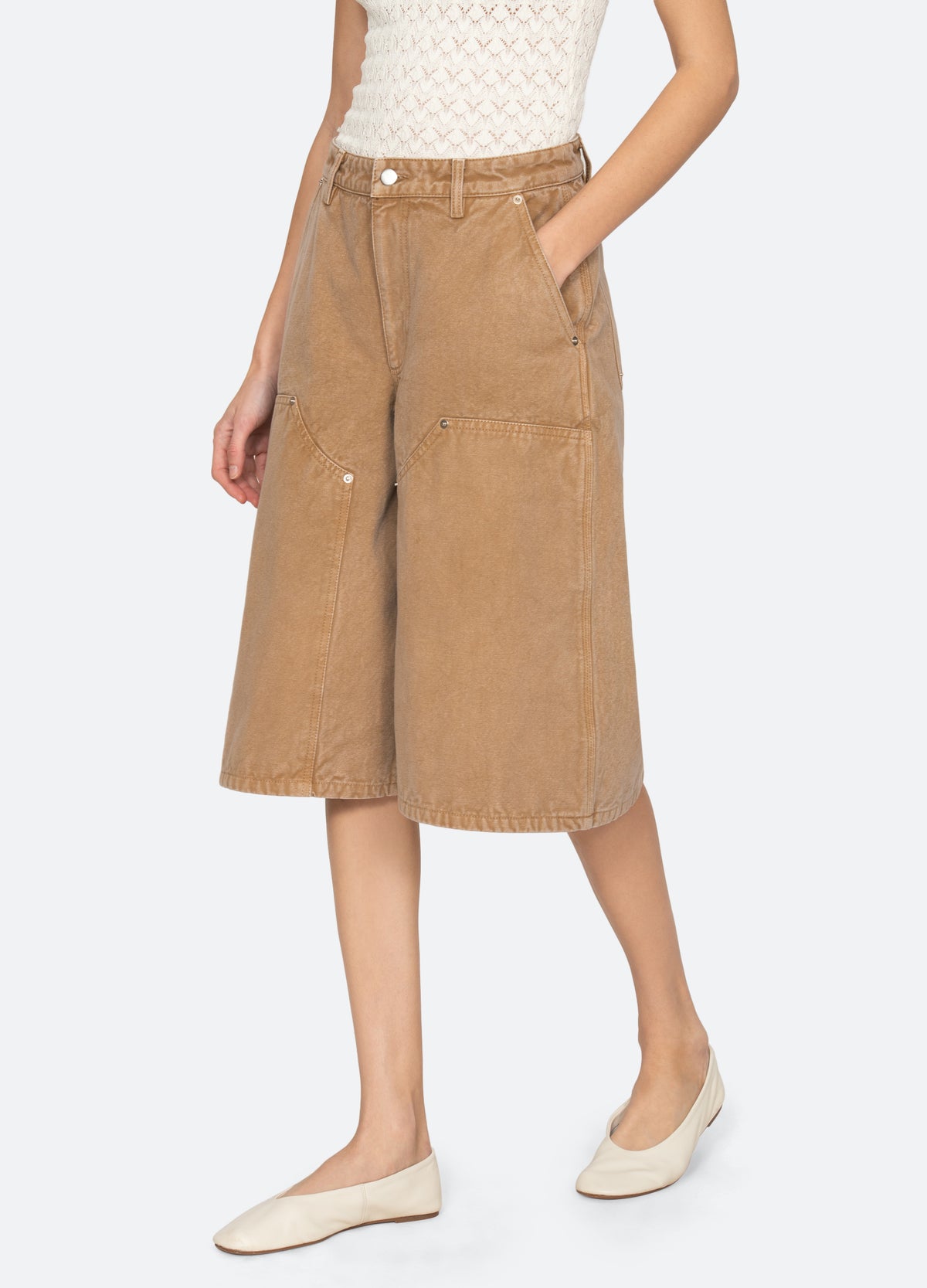 camel-winslow shorts-walking view - 6