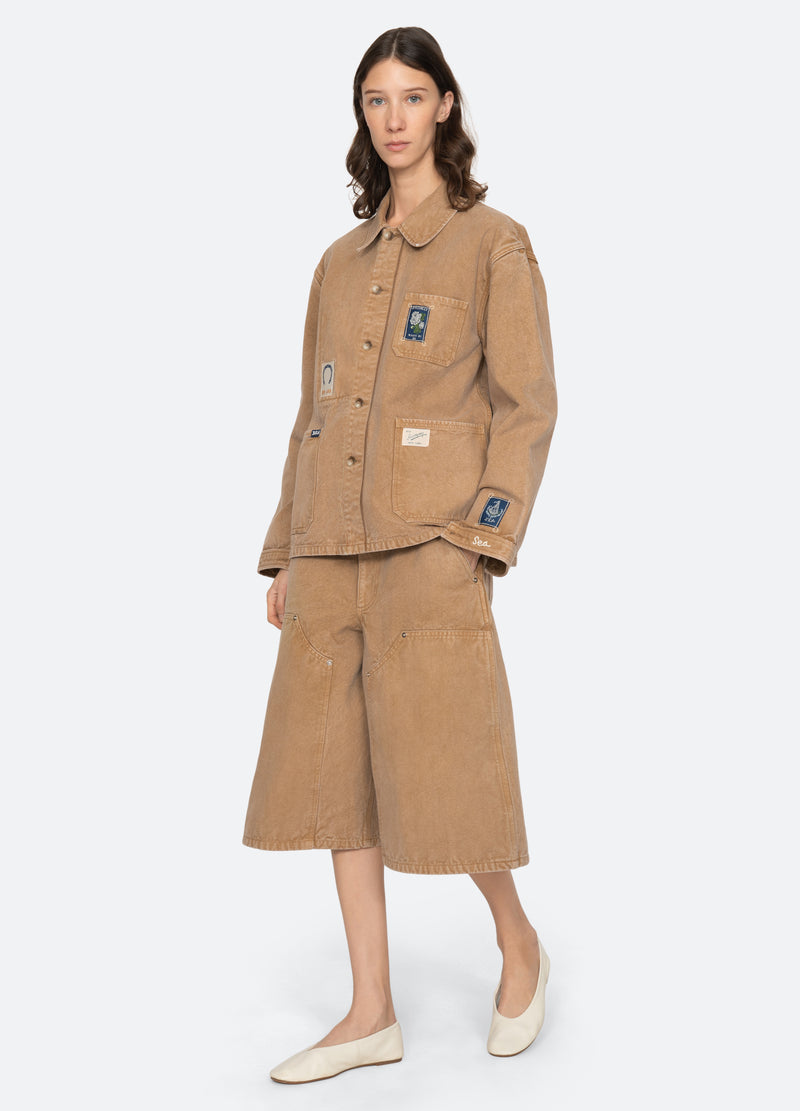 camel-winslow shorts-full body view - 7
