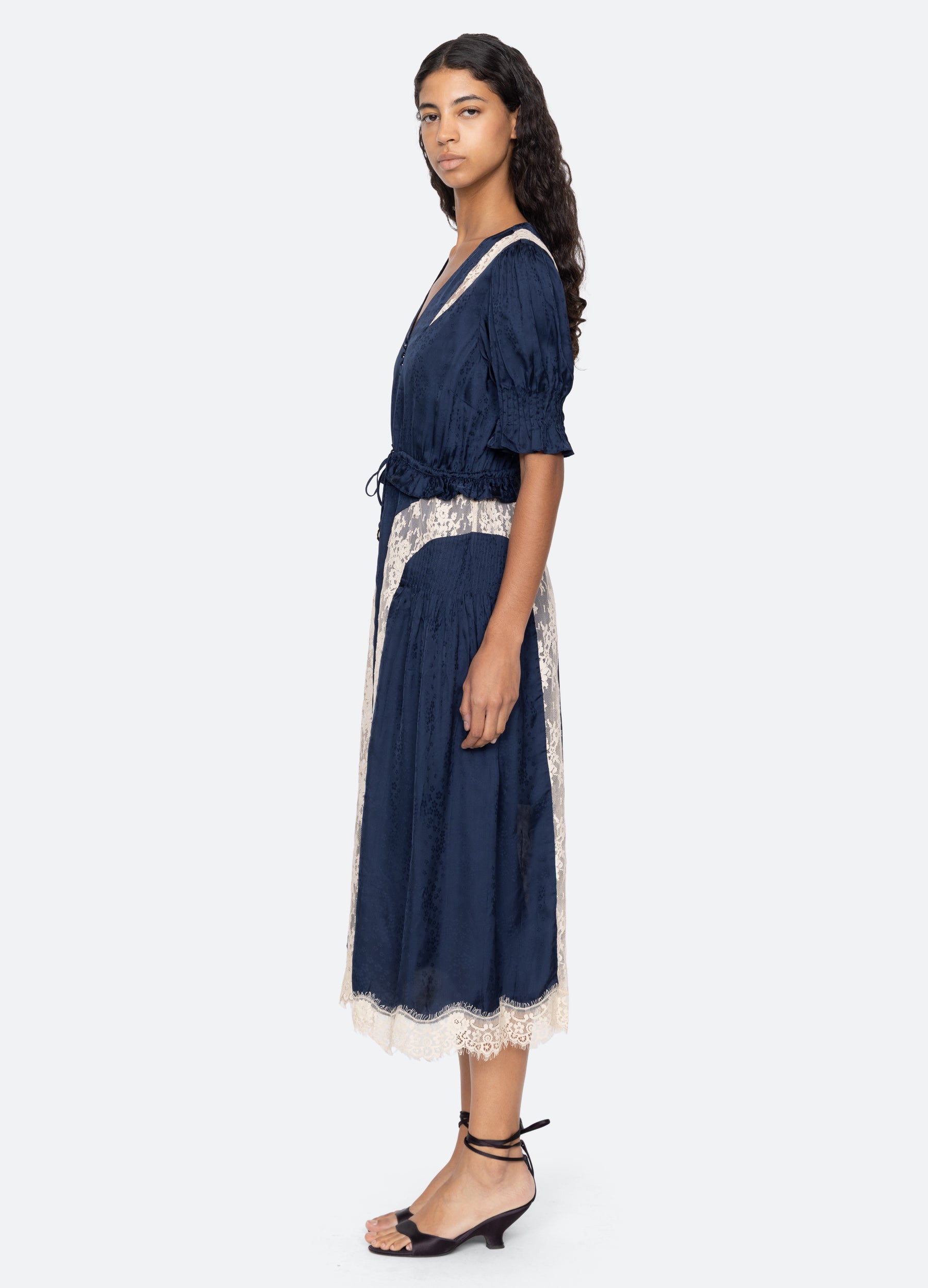 Ethel Midi Dress – Sea, New York