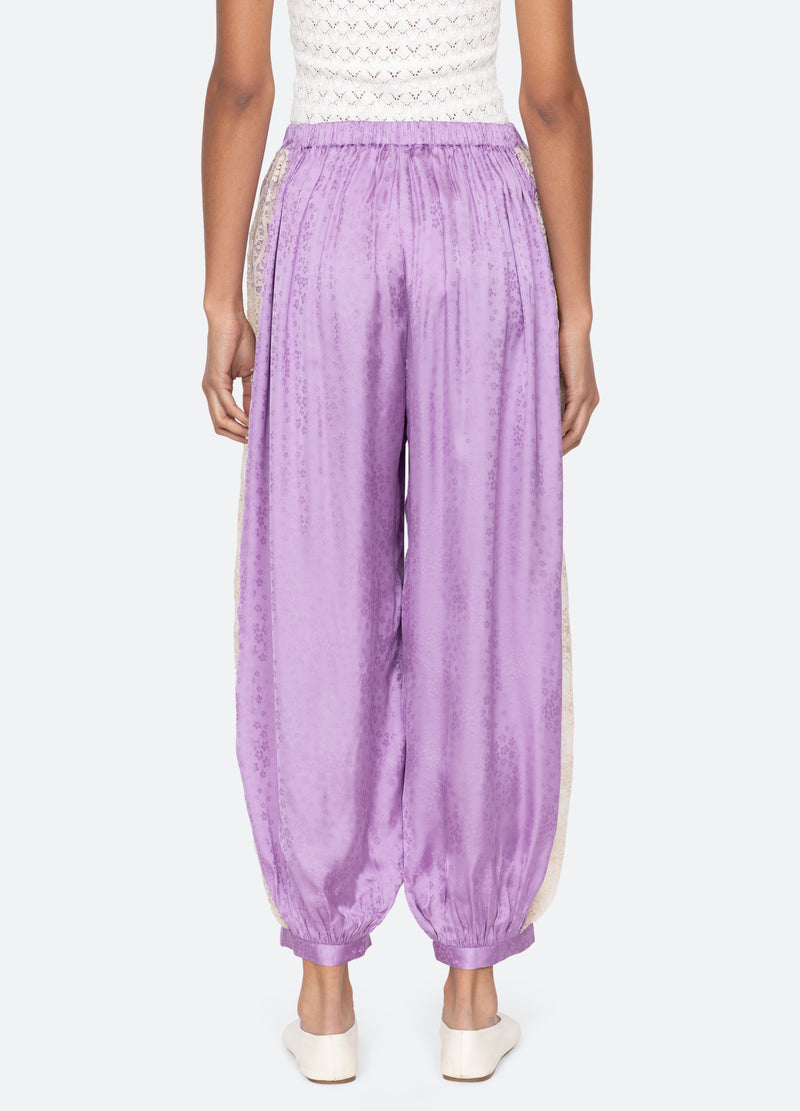 lilac-ethel bloomer pants-back view - 4