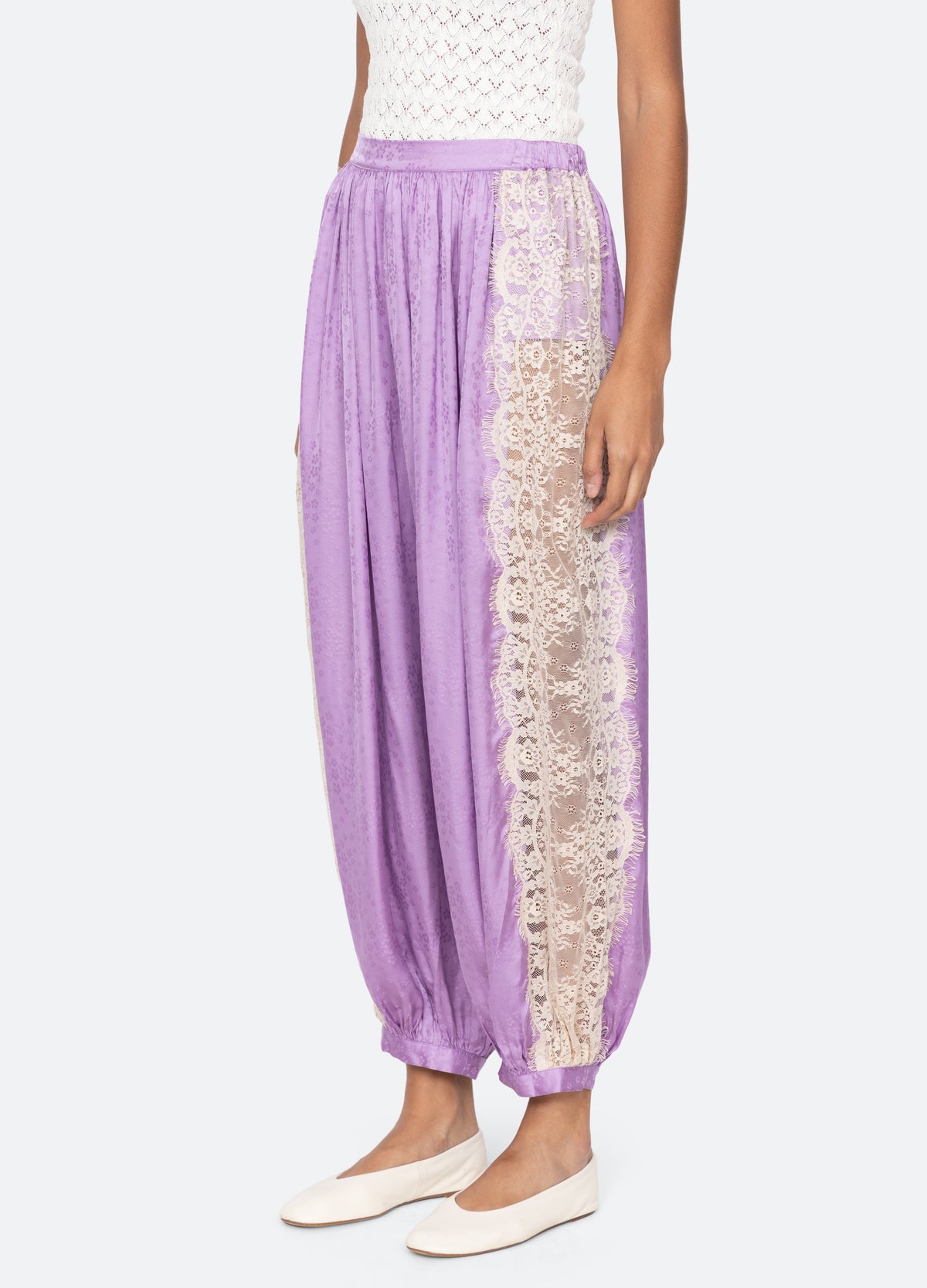 lilac-ethel bloomer pants-three quarter view - 6