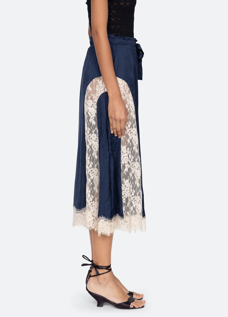 navy-ethel pants-side view - 13