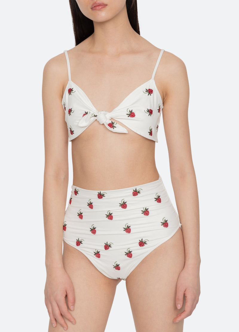 cream-bindi bikini bottom-detail view - 6