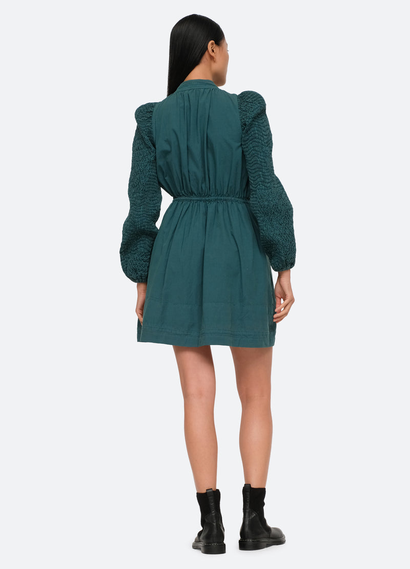 emerald-casey l/s dress-back view - 3