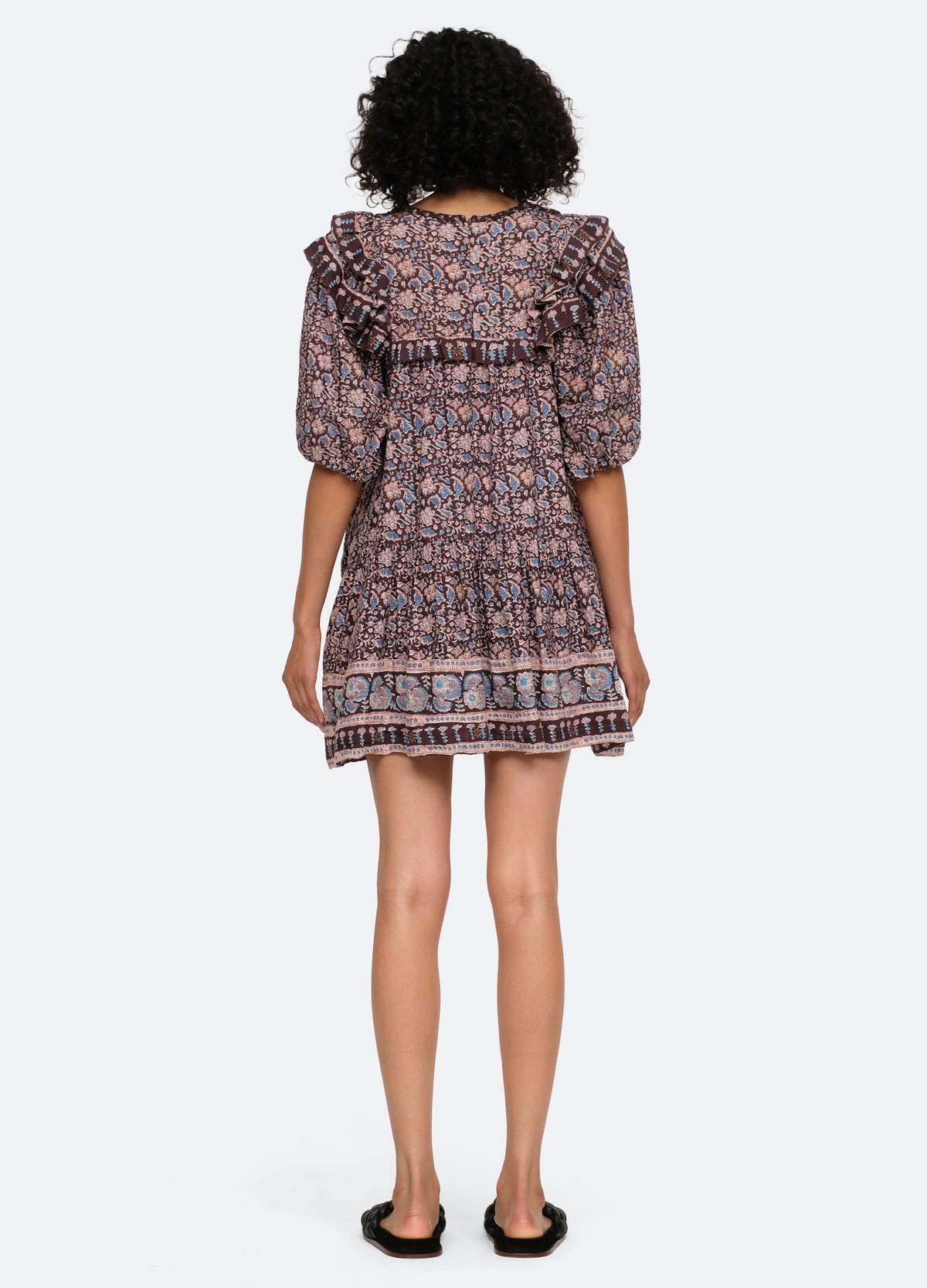 lilac-amaki tunic-back view - 2