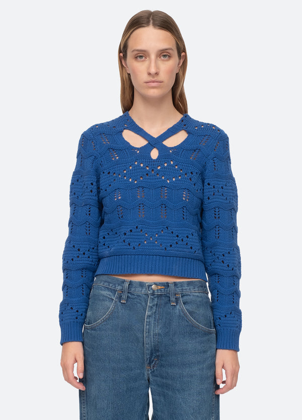 Cole Cutout Sweater