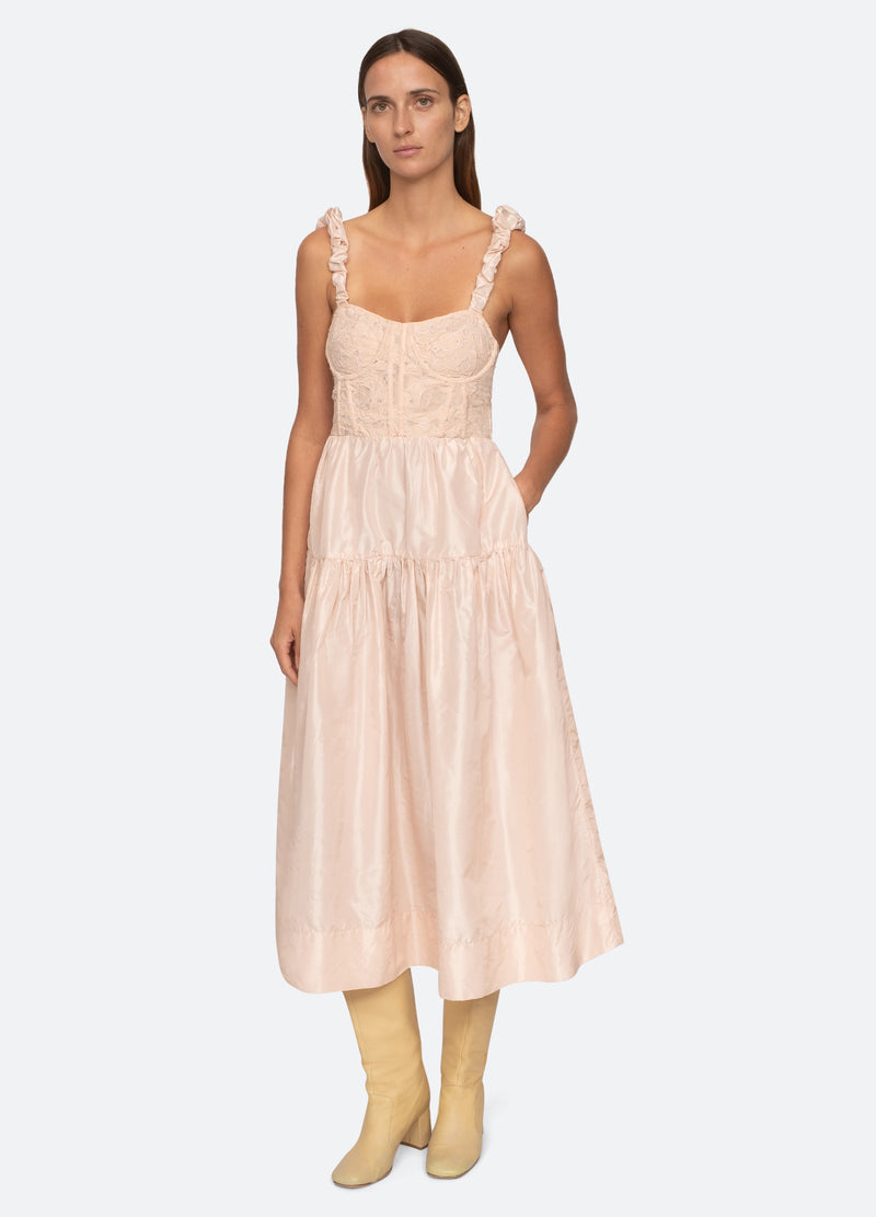 Evita Corset Dress – Sea, New York