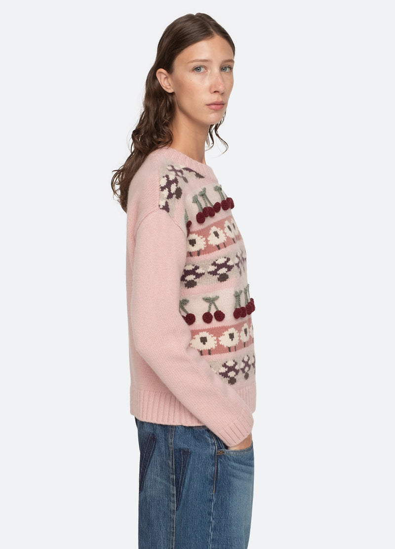 pink-molly sweater-side view - 11