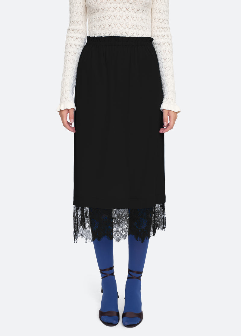 black-lorraine skirt-front view - 7