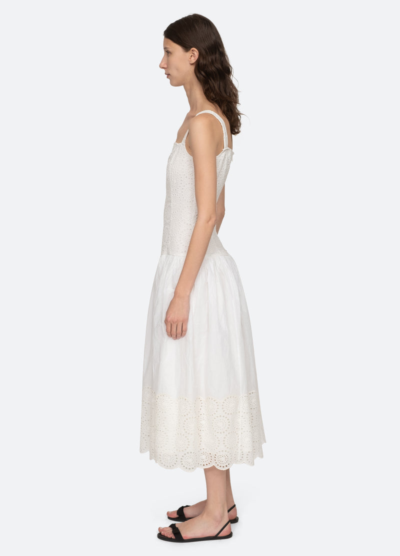 white-maeve dress-side view - 11
