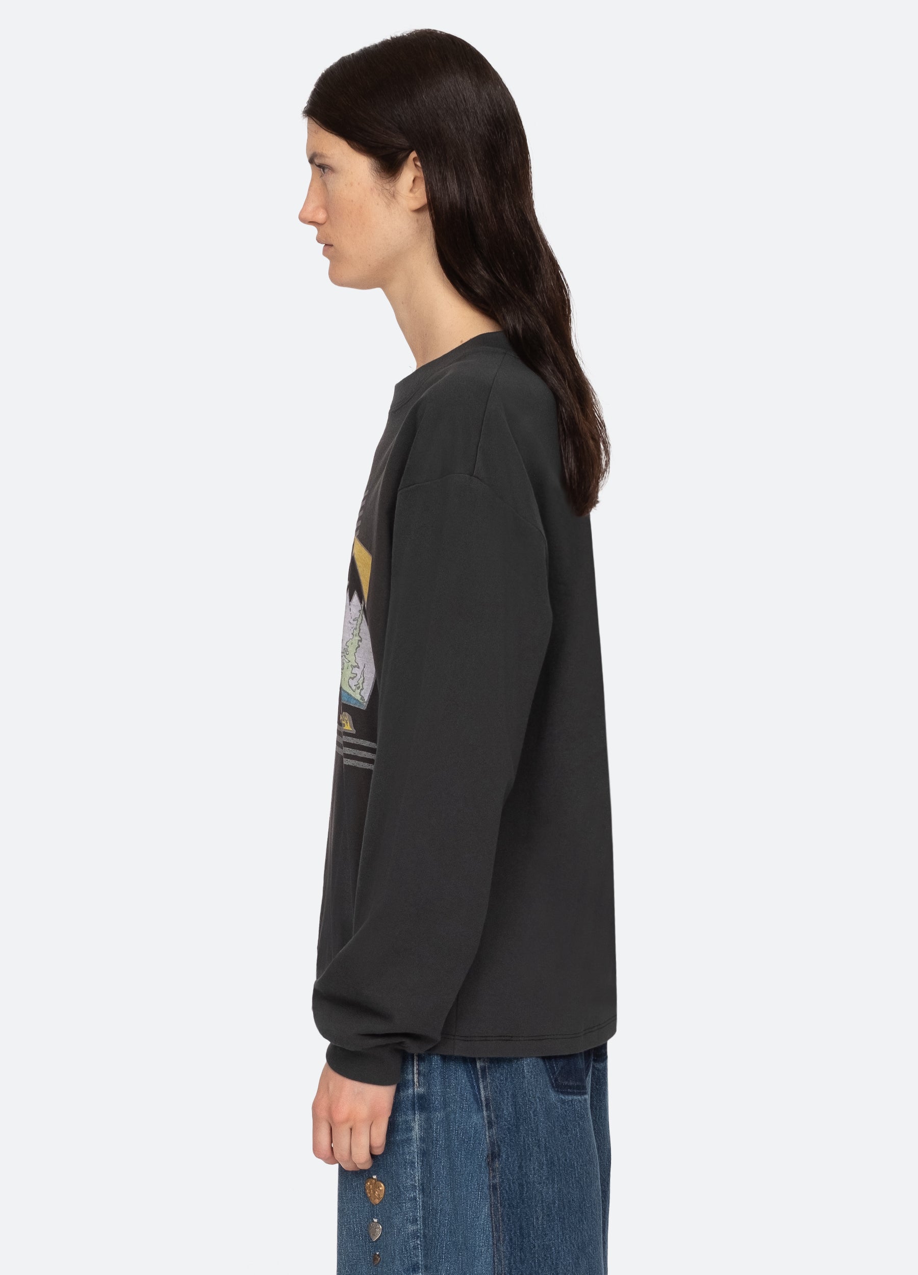 Pamela L/S T-Shirt – Sea, New York