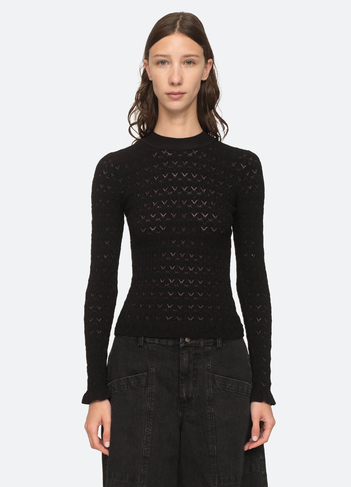 black-rue sweater-front view 2 - 5