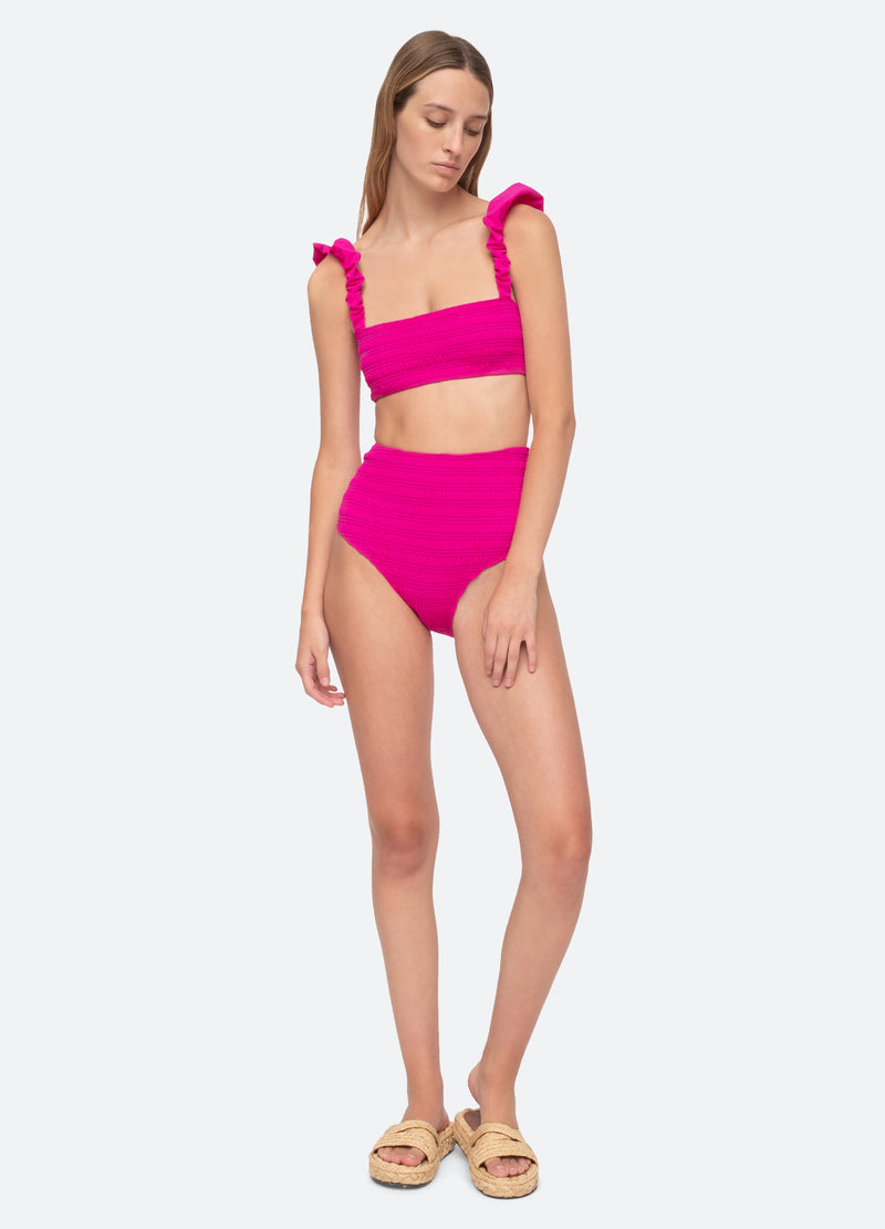 berry-core bikini top-full body view - 7