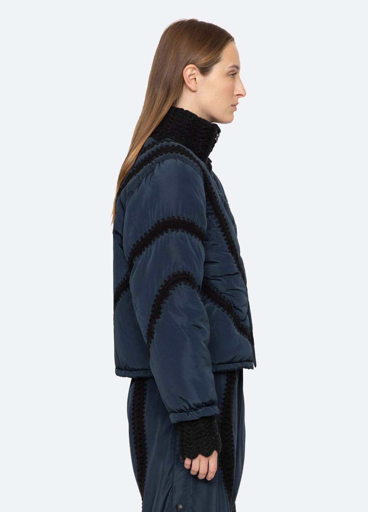 navy-averie jacket-side view - 4