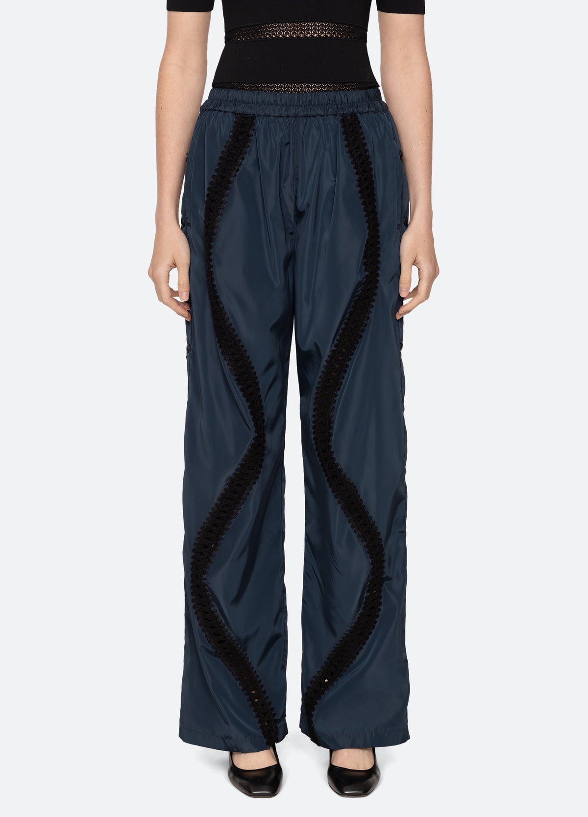 navy-averie pants-front view