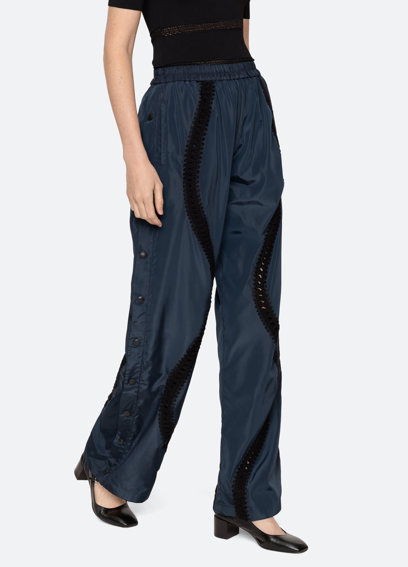 navy-averie pants-walking view - 6