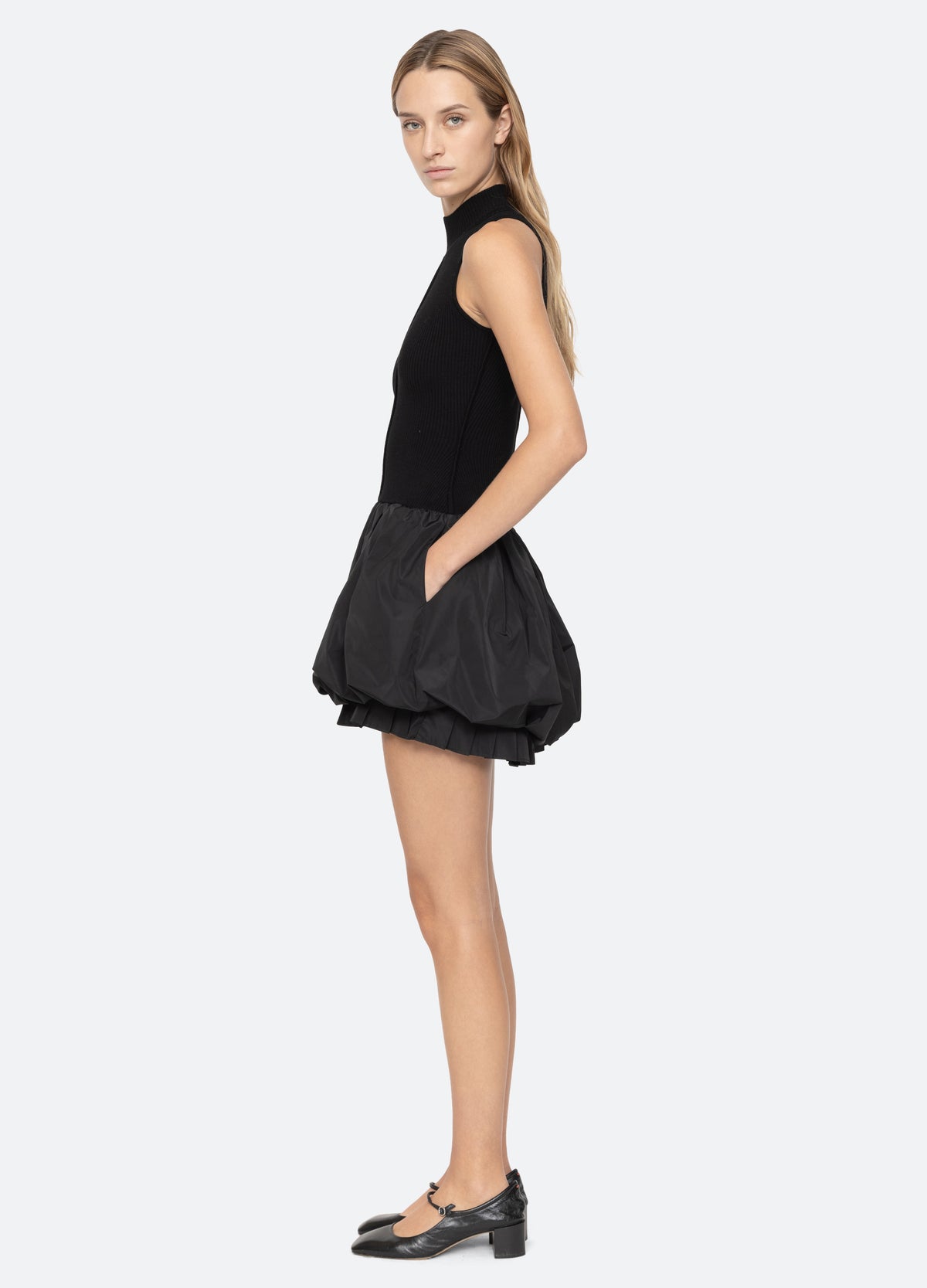 black-belen dress-side view - 4