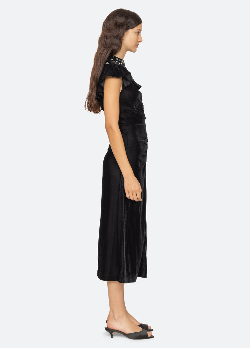 black-caryl dress-side view - 4