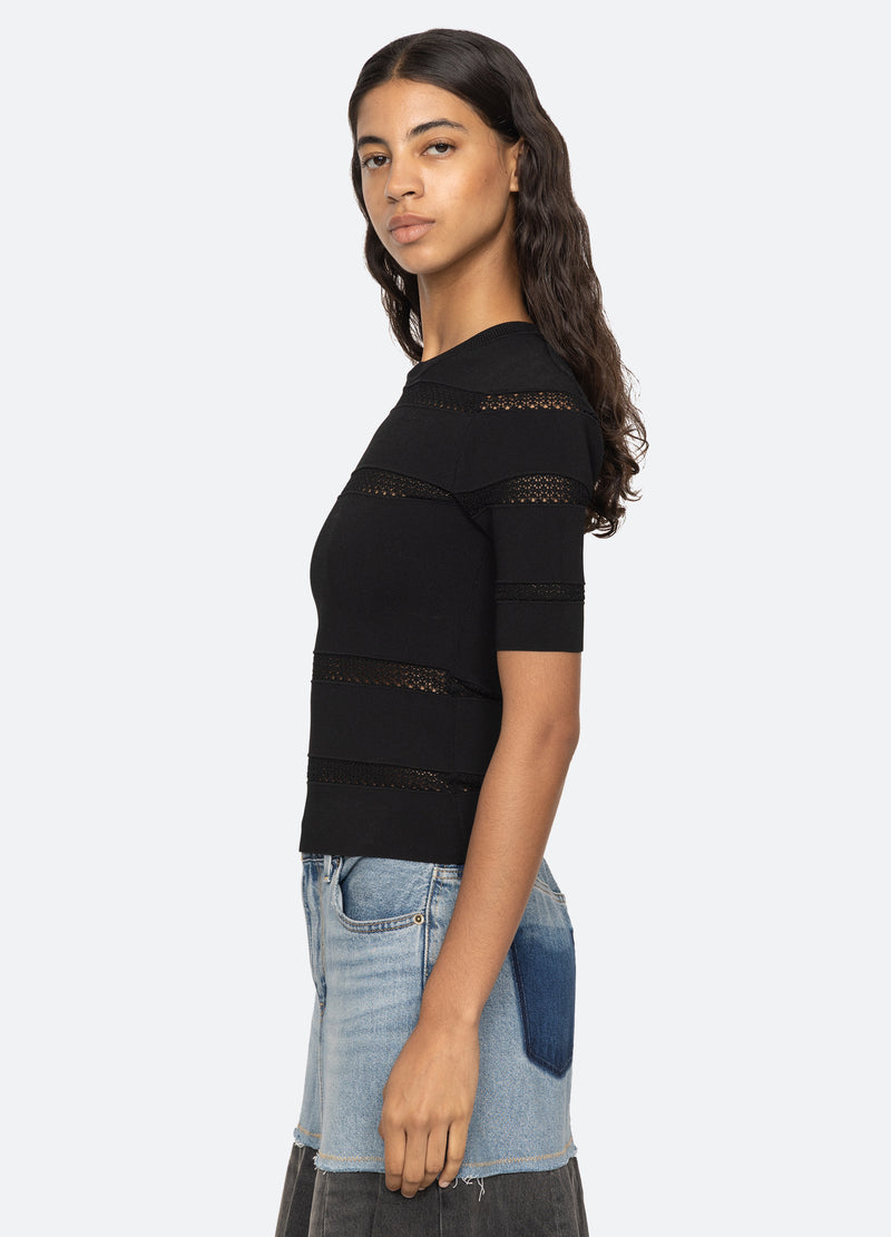 black-devon s/s top-side view - 3