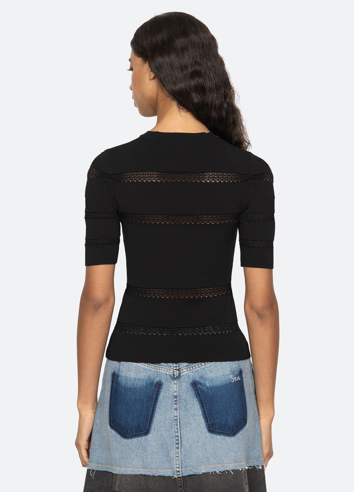 black-devon s/s top-back view - 2