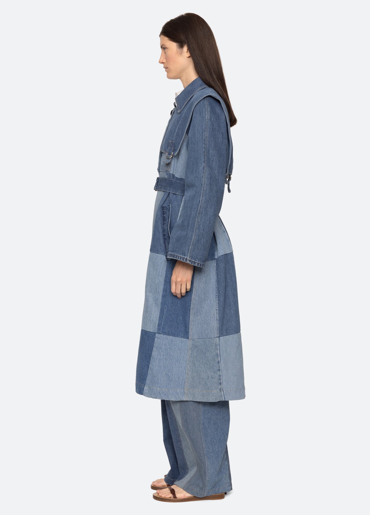 blue-elle coat-side view - 4