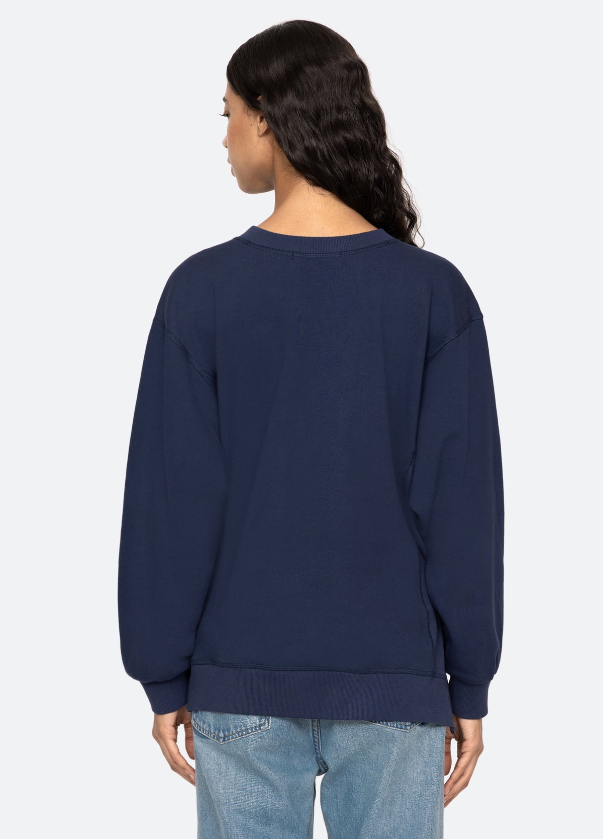 navy-adonis sweatshirt-back view - 10